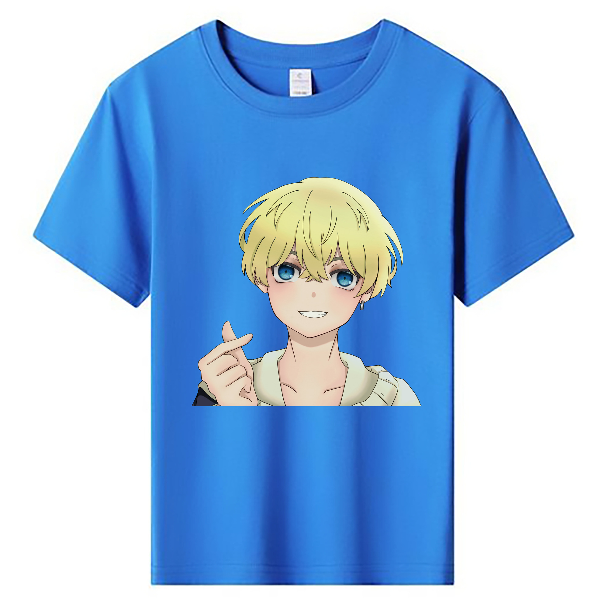 （画像用） 東京リベンジャーズ Tokyo Revengers 綿100％キッズTシャツ（フロントプリント）